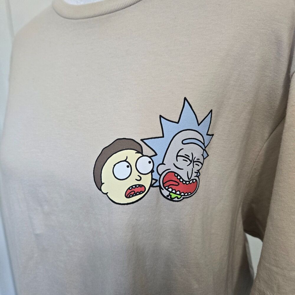 🛸 Rick and Morty “Wubba Lubba Dub Dub” Graphic T-Shirt | Size M | Like New - Picture 7 of 10
